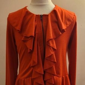 Orange/red vibrant light jacket